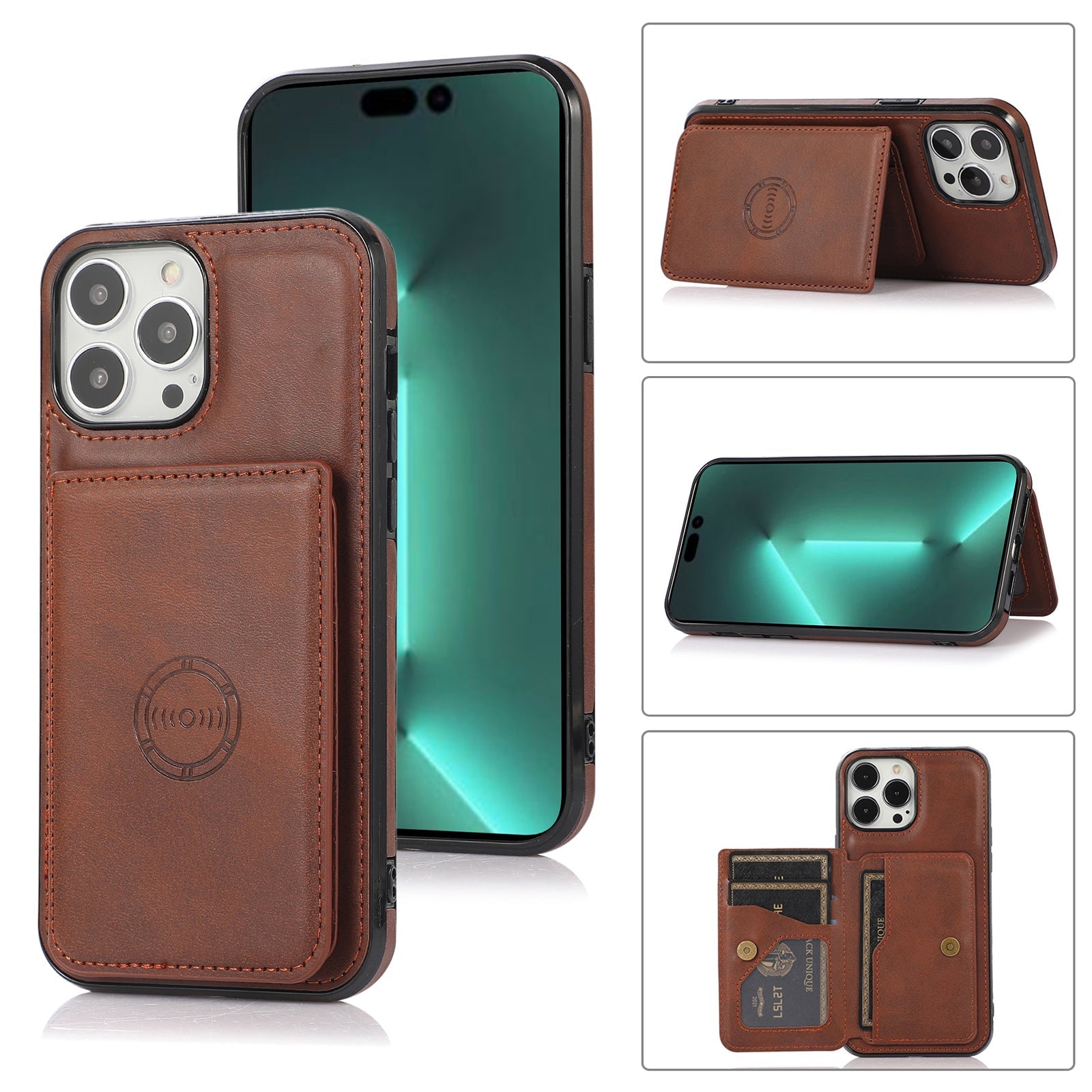 COFFEE CARD CASE W/MAGNET IP 14