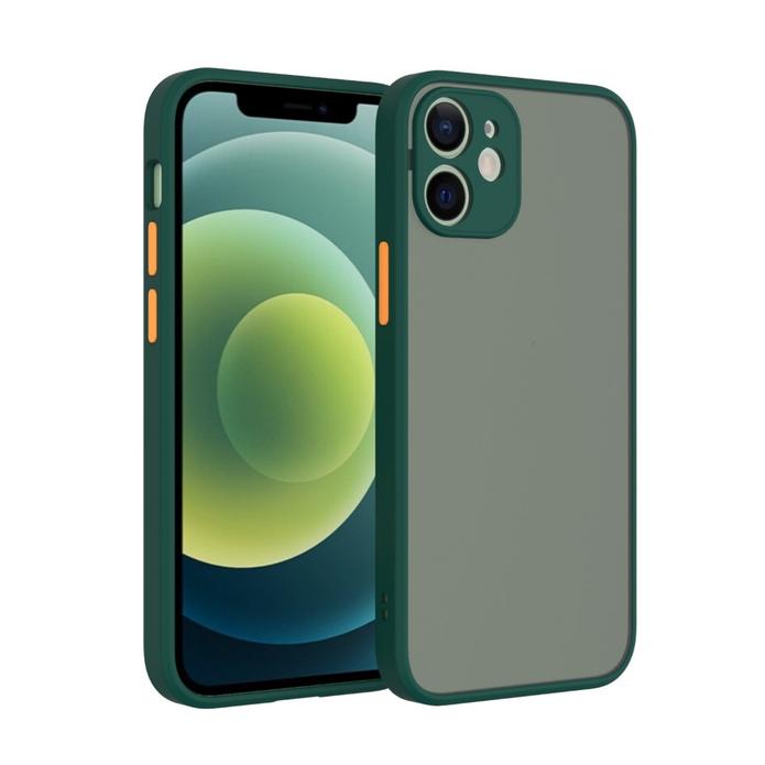 GREEN MATTE CASE IP 13/14
