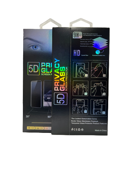 IPHONE 13 / 13 PRO (6.1) PRIVACY PACKED TEMPERED GLASS