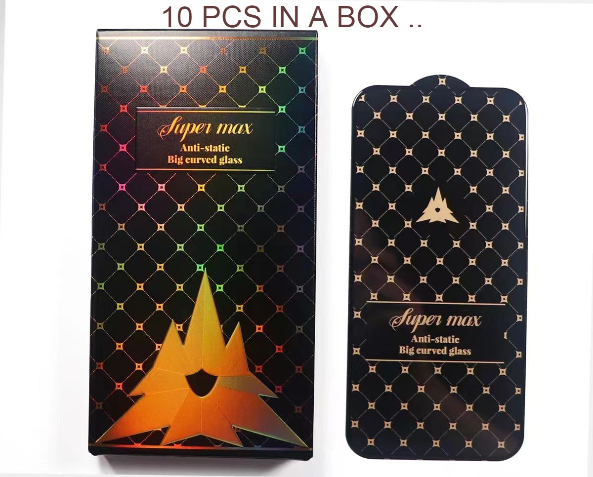 IPHONE 13/14 ANTI STATIC BIG CURVE TEMPERED GLASS