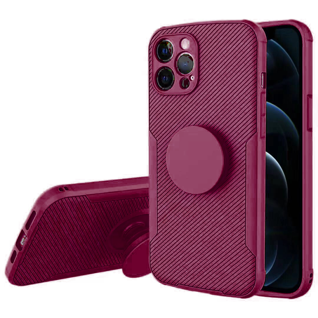 MAROON RUGGED SOFT AIRBAG IP 13